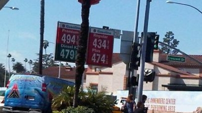 Gas Prices in the South Bay