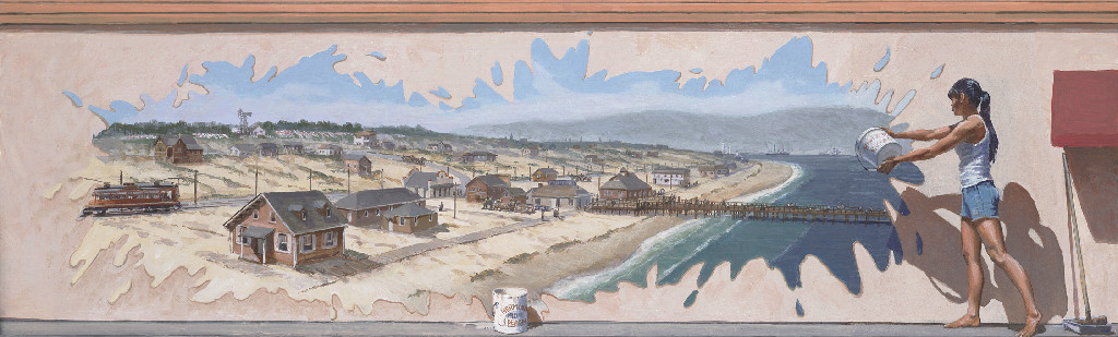 Mural #2: Hermosa "Splash" Circa 1909