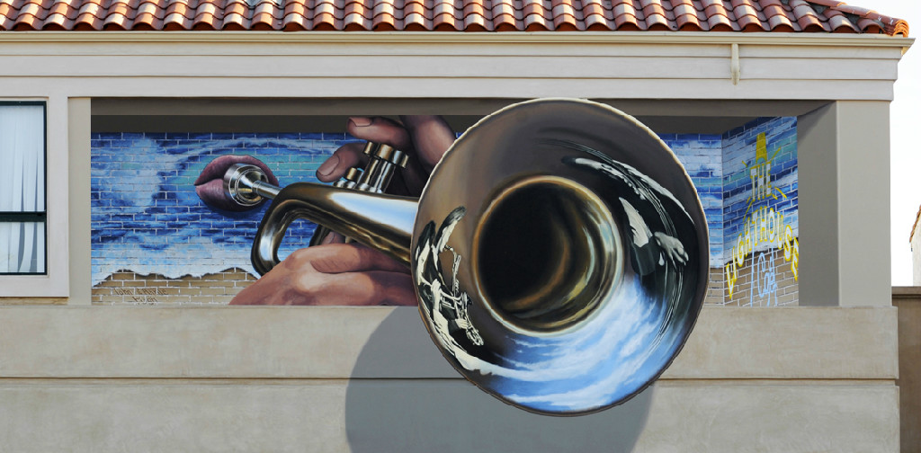 Mural #3: Hermosa Beach West Coast Jazz