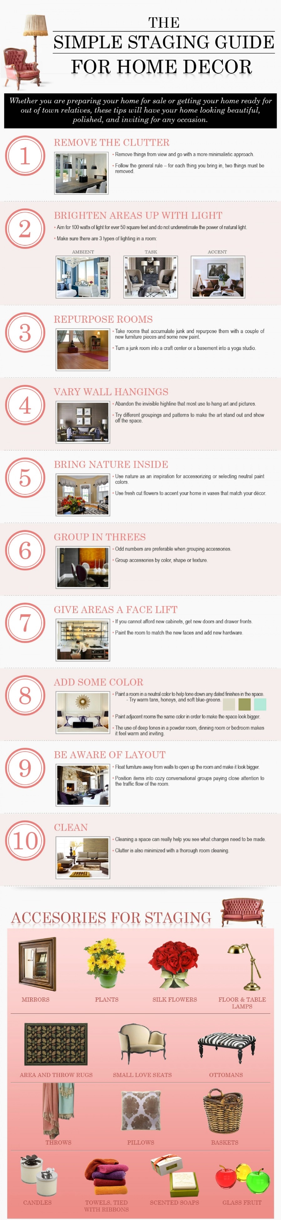 Staging Tips