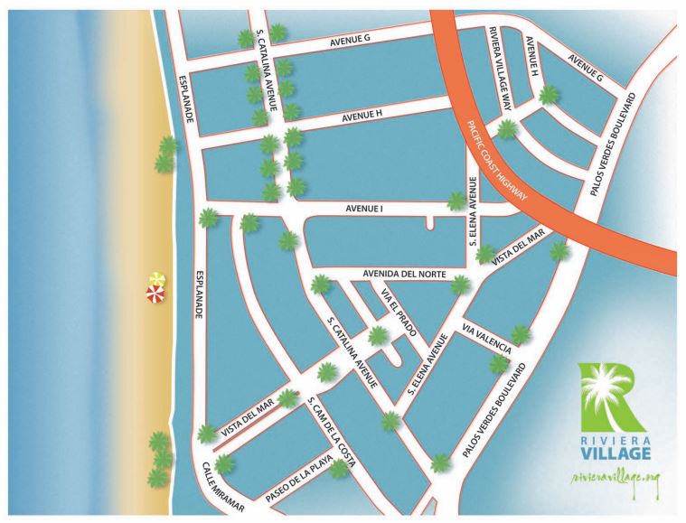 Riviera Village Map