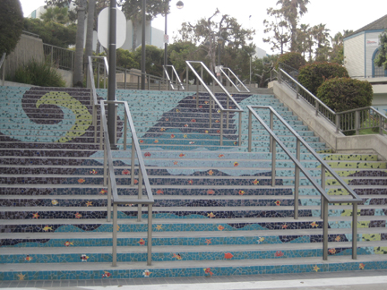 King Harbor Marina Stairs