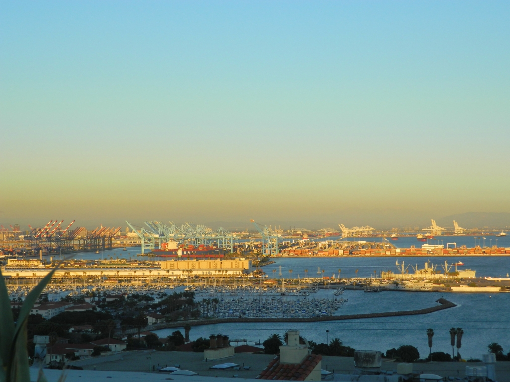 LA Harbor from Lookout Point