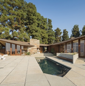 Palos Verdes Art Center Raffles Oceanfront Mid-Century Modern Home